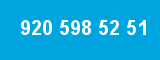 920 598 52 51 920 598 52 51
